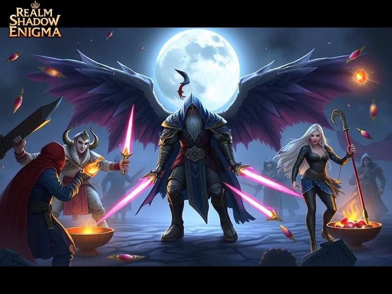 Realm Shadow Enigma Combat Scene